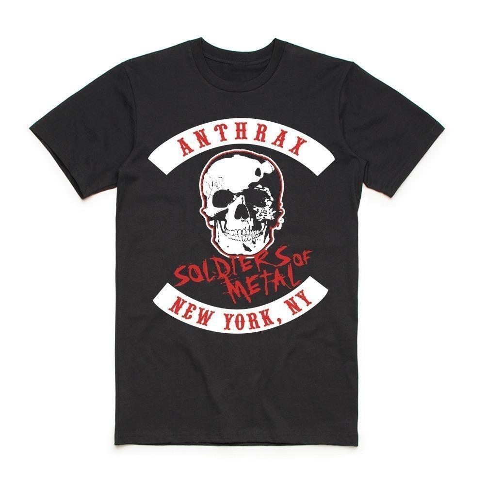Anthrax Soldiers Of Metal New York Ny Shirt
